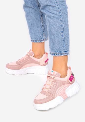 Sneakers cu platforma boxtel roz