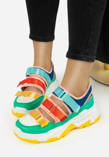 Sneakers dama arevia multicolori