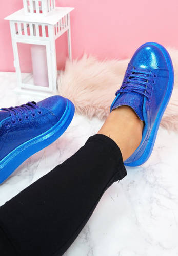 Sneakers dama timea albastri