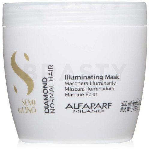 Alfaparf milano semi di lino diamond illuminating mask mască hrănitoare pentru strălucirea părului 500 ml