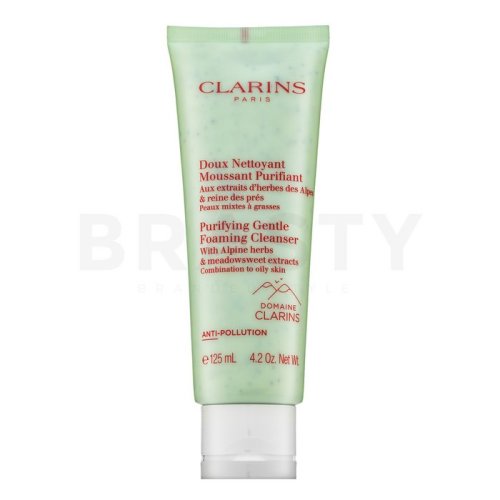 Clarins purifying gentle foaming cleanser spumă de curățare pentru piele normală / combinată 125 ml