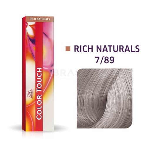 Wella professionals color touch rich naturals cu efect multi-dimensional 7/89 60 ml