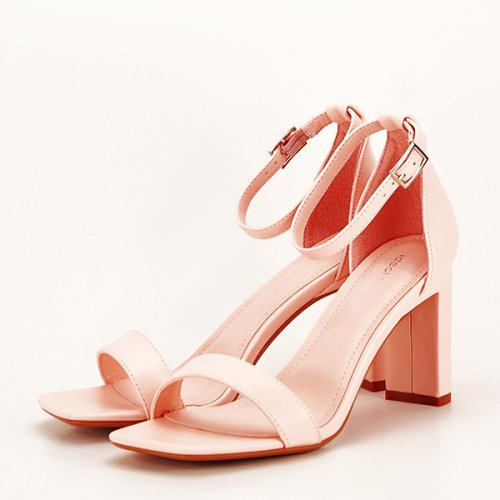 Sandale elegante roz piersica judy