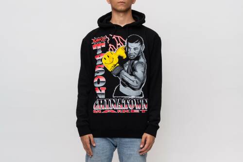X mike tyson smiley boxing hoodie