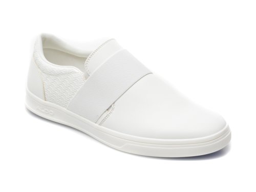 Pantofi aldo albi, bellefair100, din piele ecologica