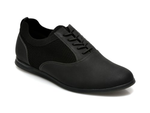 Pantofi aldo negri, ballan001, din piele ecologica