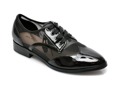 Pantofi aldo negri, kedaema001, din piele ecologica