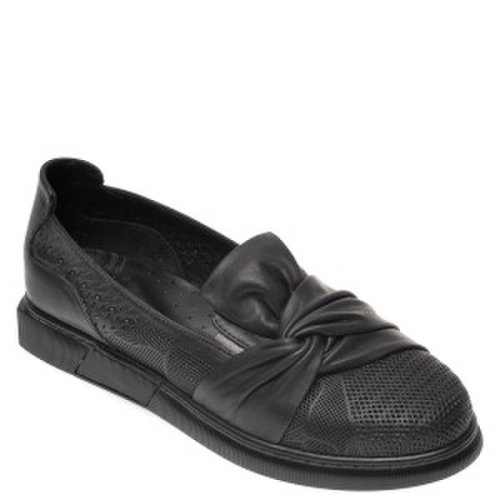 Pantofi flavia passini negri, 645441, din piele naturala