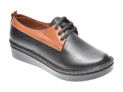 Pantofi flavia passini negri, 953555, din piele naturala