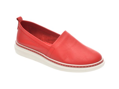 Pantofi flavia passini rosii, 1029000, din piele naturala
