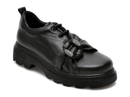 Pantofi image negri, 130055, din piele naturala