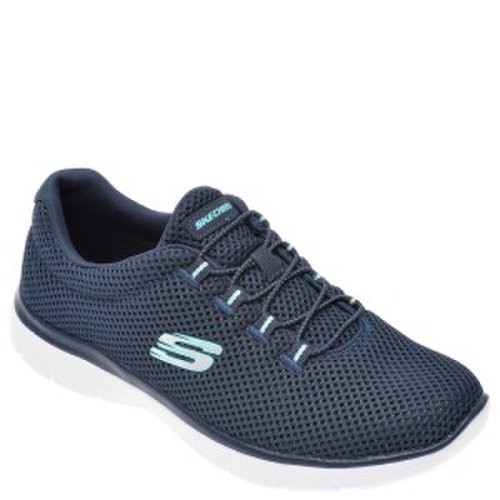 Pantofi sport skechers bleumarin, summits, din material textil