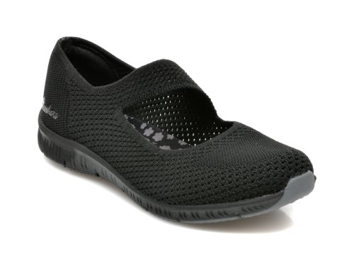 Pantofi sport skechers negri, be-cool, din material textil
