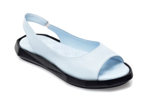 Sandale flavia passini albastre, 705002, din piele naturala