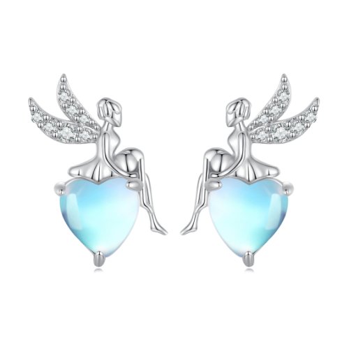 Cercei din argint lovely fairies
