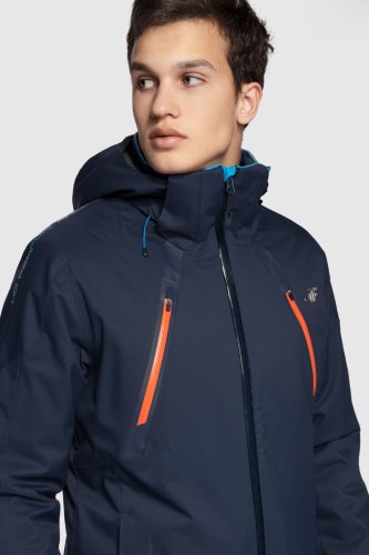 Jachetă de schi pentru bărbați kumn153a - bleumarin