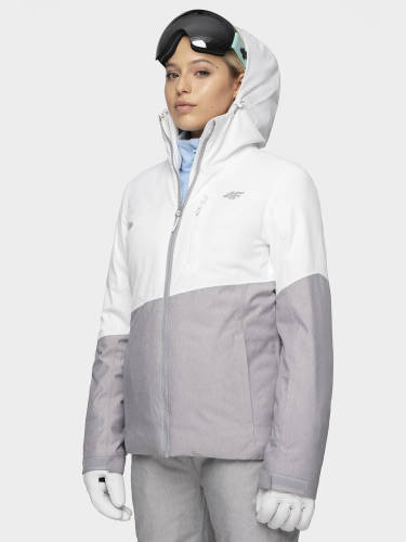 Jachetă de schi pentru femei kudn303 - alb 