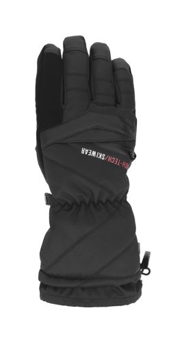 Mănuși de schi pentru bărbați rem150 - negru profund