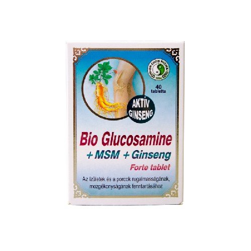 Bio glucosamine + msm + ginseng activ 40cps dr.chen