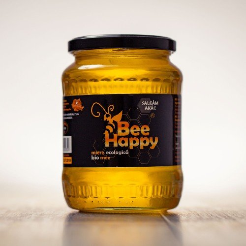 Miere de salcam, 950g, bee happy