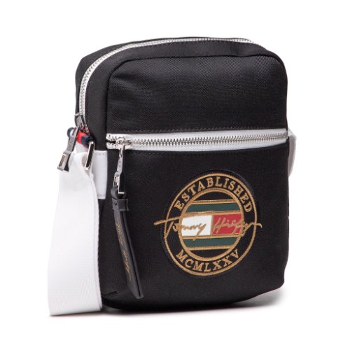 Geantă crossover tommy hilfiger - th signature mini reporter am0am07750 bds