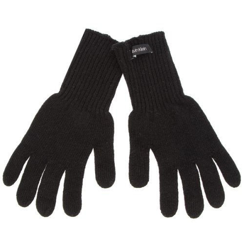 Mănuși de damă calvin klein - basic knitted gloves k60k604747 001