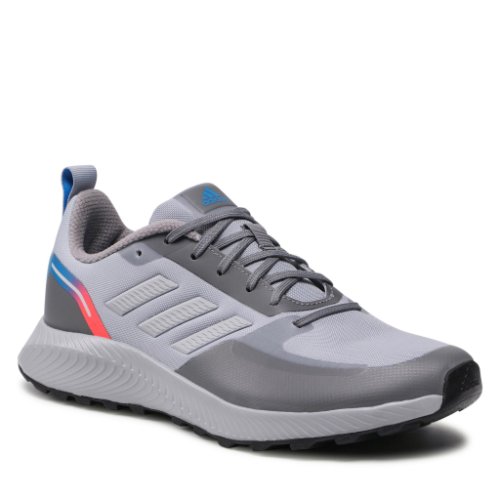 Pantofi adidas - runfalcon 2.0 tr gx8257 halo silver/halo silver/blue rush
