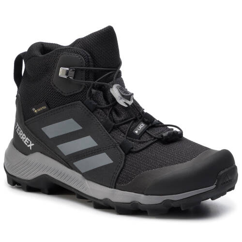 Pantofi adidas - terrex mid gtx k gore-tex ef0225 cblack/grethr/cblack