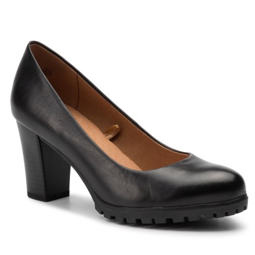 Pantofi caprice - 9-22406-23 black nappa 022