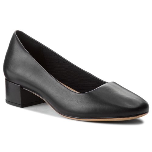 Pantofi clarks - orabella alice 261349614 black leather 030