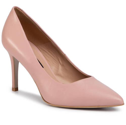 Pantofi cu toc subțire gino rossi - dck076-savona pink