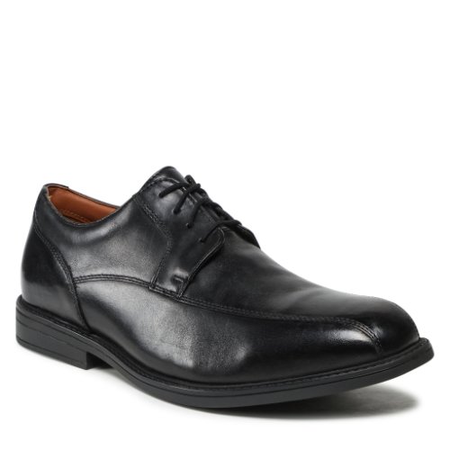 Pantofi închiși clarks - beckfiled over 261201248 black leather