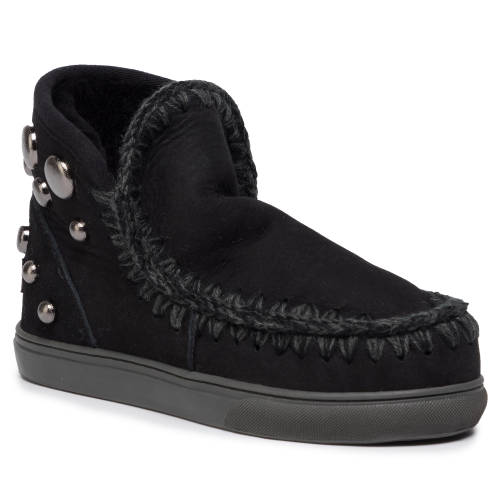 Pantofi mou - eskimo sneaker back round studs black