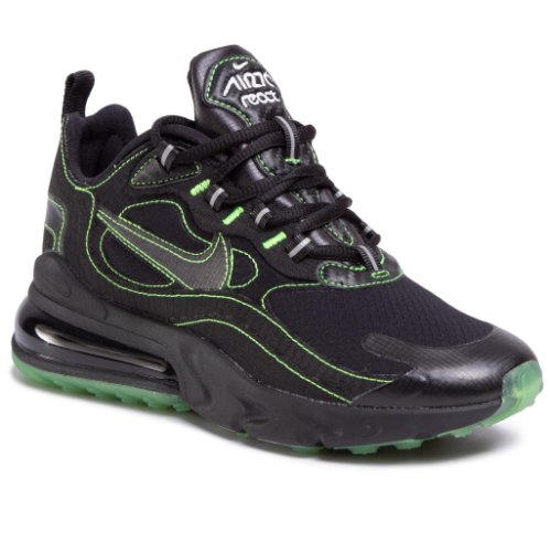 Pantofi nike - air max 270 react sp cq6549 001 black/black/electric green