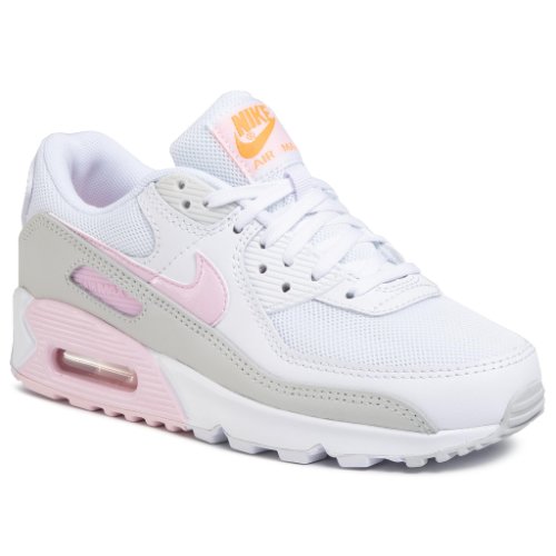 Pantofi nike - nike air max 90 cz0371 100 white/pink foam/total orange