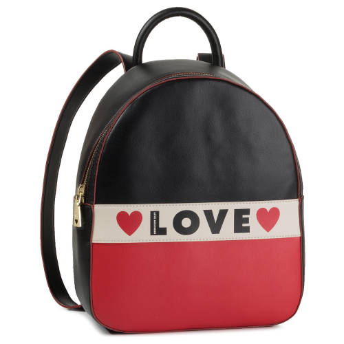 Rucsac love moschino - jc4229pp08kd100a mix ner/bia/ro