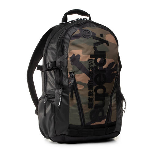 Rucsac superdry - tarp backpack m9110026a green camo