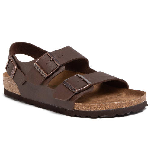 Sandale birkenstock - milano bs 1018175 saddle matt brown