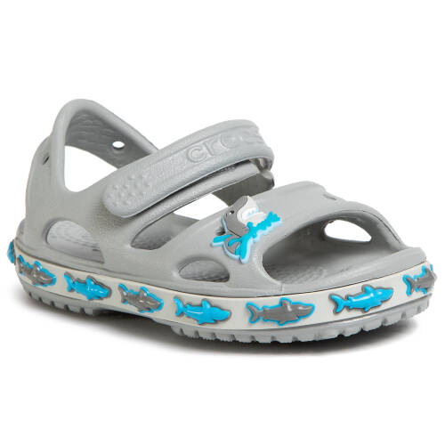 Sandale crocs - fl shark band sandal b 206365 light grey