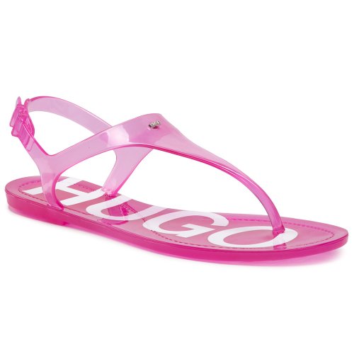 Sandale hugo - emma flat sandal-tr 50456154 10226118 01 bright pink 671