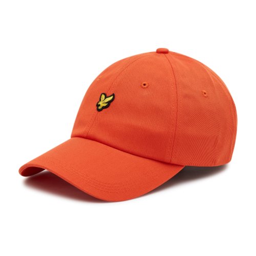Șapcă lyle & scott - baseball cap he906a burnt orange w280