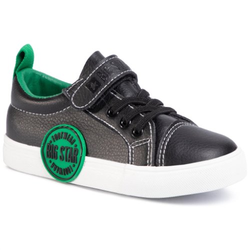 Sneakers big star - ff374087 black/green