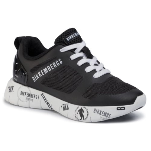 Sneakers bikkembergs - fleurienne b4bkw0104 black/black