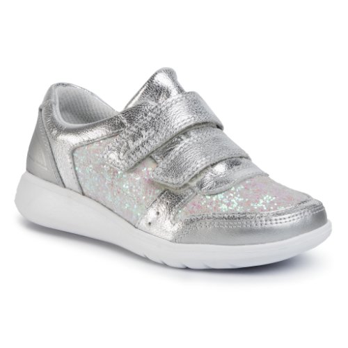 Sneakers clarks - scape spirit k 261491376 silver metallic