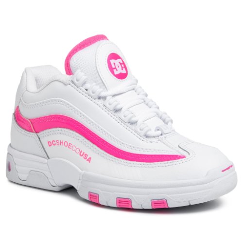 Sneakers dc - legacy lite adjs100129 white/hot pink (whk)