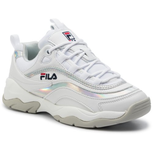Sneakers fila - ray m low wmn 1010763.00k white/silver