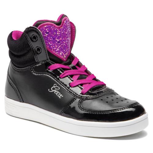 Sneakers geox - j djrock g. e j844me 0aj02 c0922 s black/fuchsia