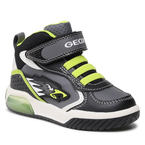 Sneakers geox - j inek b. b j169cb 0bc11 c0802 m black/lime