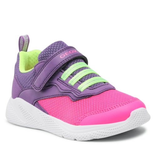Sneakers geox - j sprintye g. a j25fwa 014aj cn88l s violet/fluo fuchsia