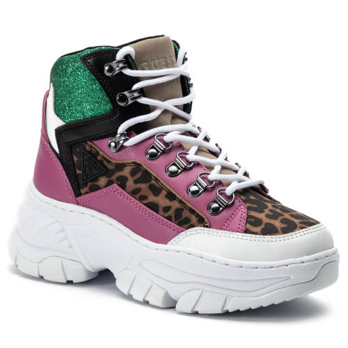 Sneakers guess - bahaa fl7ba3 ele12 leopard